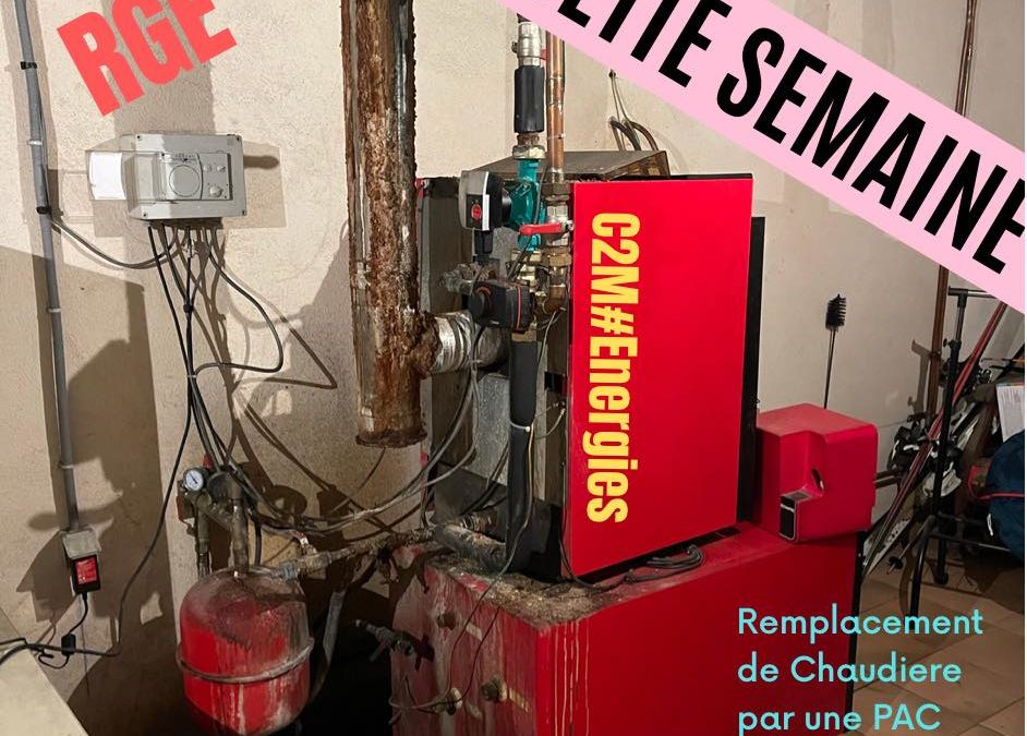 Remplacement d&rsquo;une chaudière par une PAC